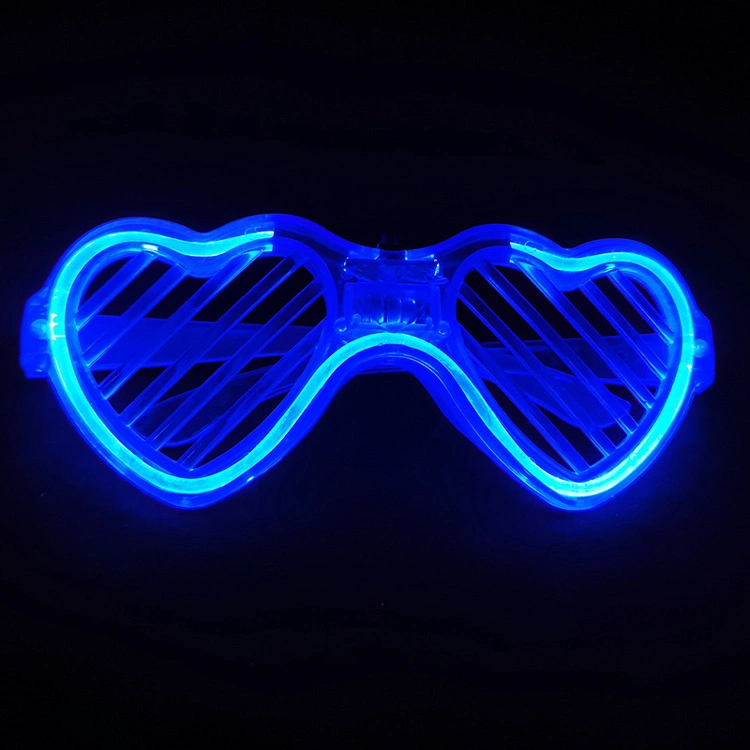 2023 Hot Sell Party Lights LED Glasses RGB Color Change Sunglasses