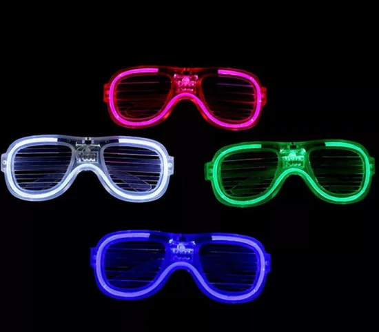 Осветите светодиодные очки по низкой цене, солнцезащитные очки со светодиодной подсветкой для вечеринок и концертов для детей