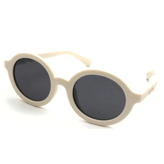 Детские солнцезащитные очки высокого качества, винтажные гибкие силиконовые детские солнцезащитные очки для маленьких девочек