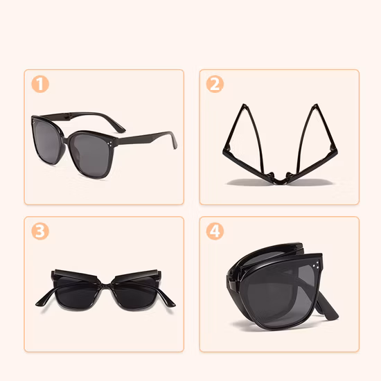 Модные пластиковые очки с оптической оправой